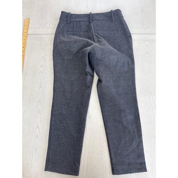 Ann Taylor Factory Slacks Professional Corporate Girly Dark Wash (K) - Picture 5 of 5